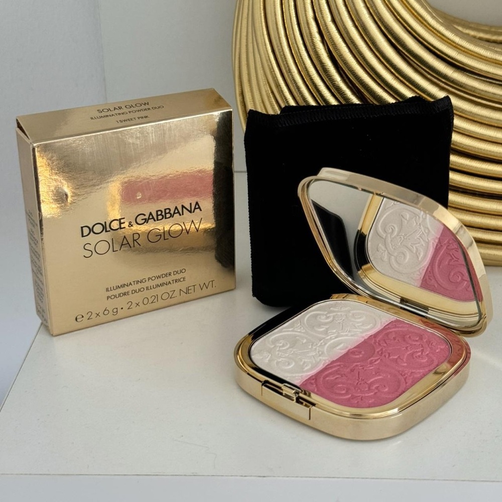 DOLCE & GABBANA SOLAR GLOW HIGHLIGHTER & BLUSH